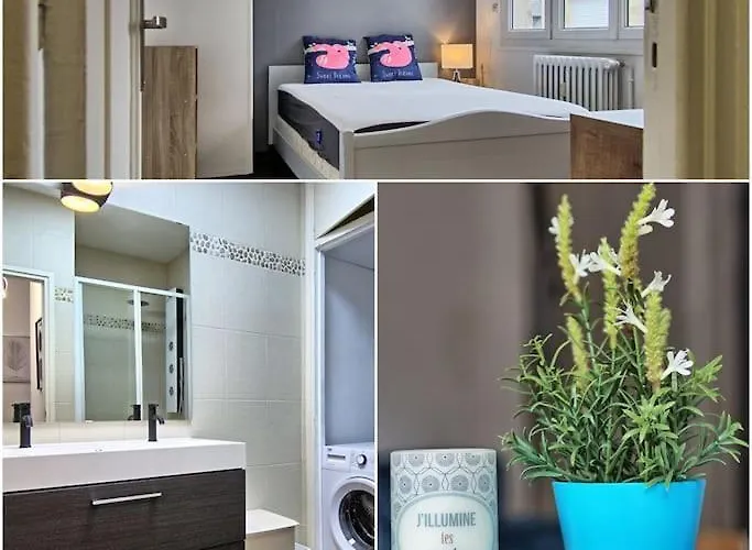 Loft 4/6 Pers Proximite Centre Ville, Gare Et Tram 아파트